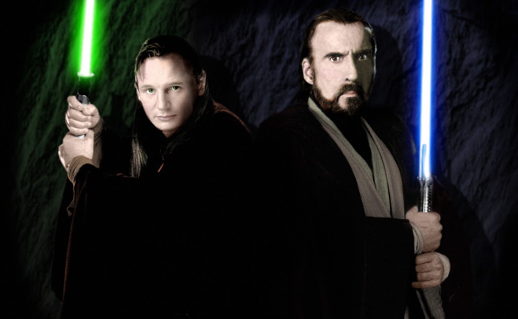 Star Wars Insider QuiGon and Count Dooku