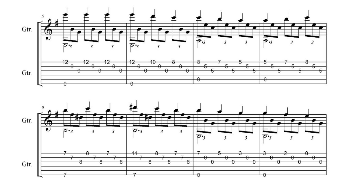 Free Guitar Lessons Classical Guitar (Romanza) Novice/Intermediate