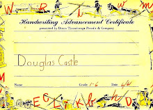 First Grade Penmanship Award