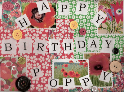 Happy Birthday Poppy