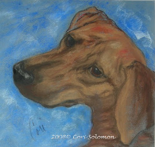 A Twist of Might, Rhodesian Ridgeback by Cori Solomon