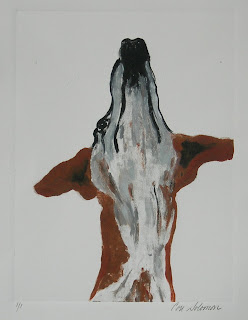 Whippet Art Skyward Bound By Cori Solomon