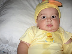Yes I am dressed like a duck and I dare you to laugh at me.
