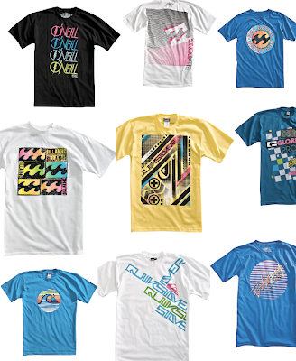 t shirts surf brands