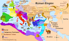 Mapa político de la edad antigua ( periodo romano imperial )