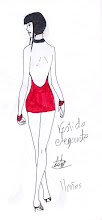 vestido elegante rojo