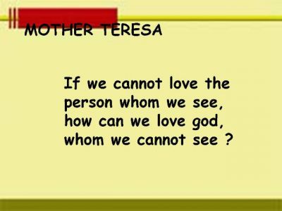 quote by mother teresa