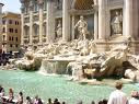 La fontana di Trevi (Roma)
