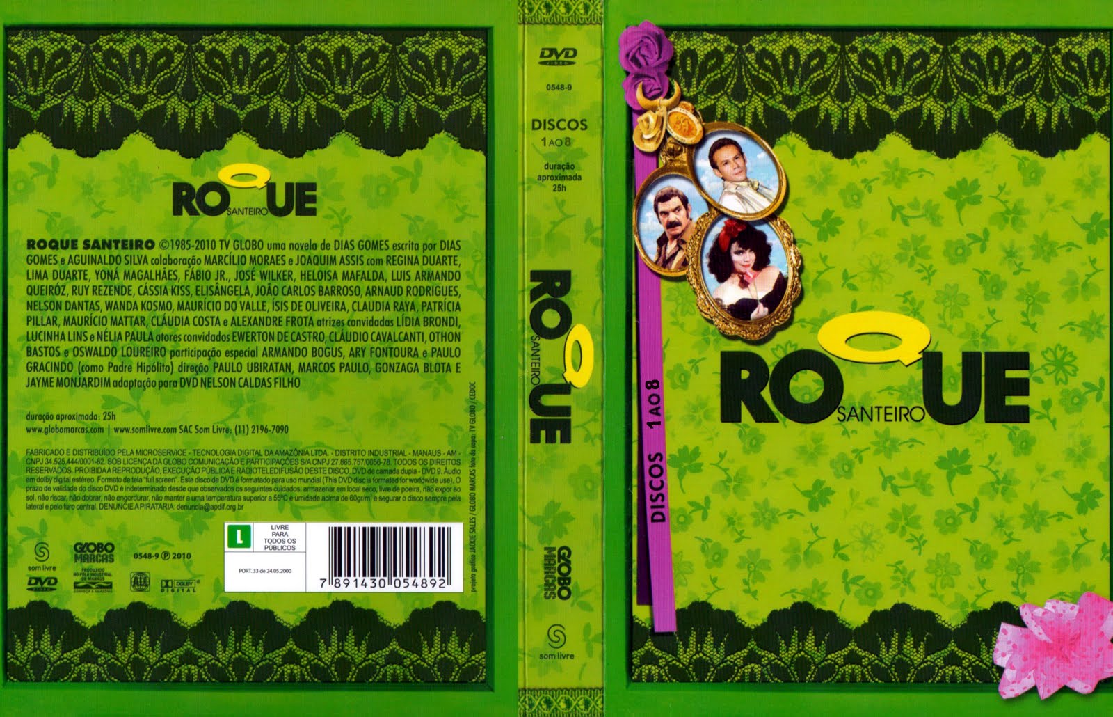 Dvd Roque Santeiro - Disco 9 e 10 em Promoção na Americanas