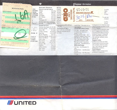 My first boarding pass!