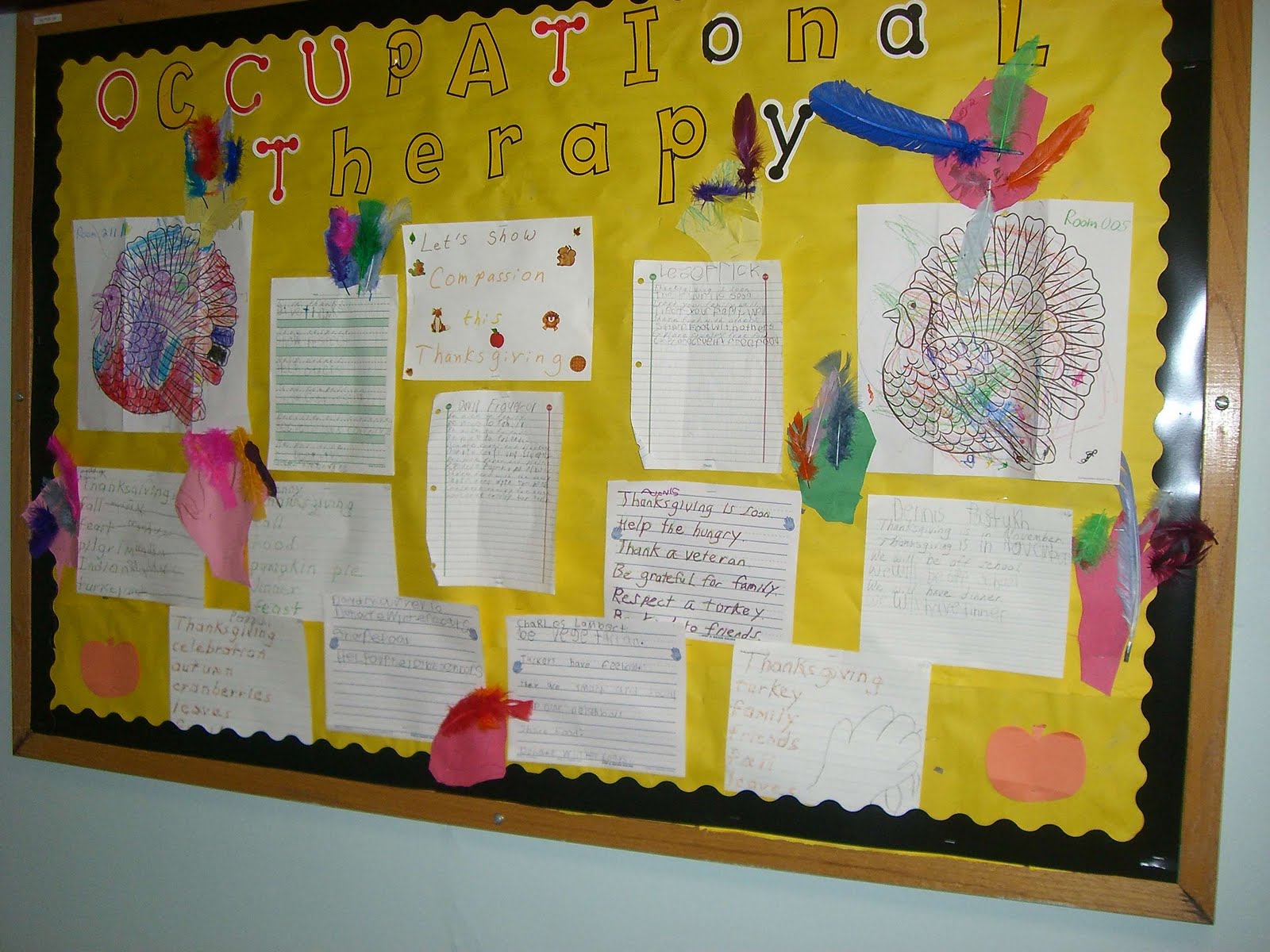 Master of Occupational Therapy My Student Blog Pediatric Bulletin Boards