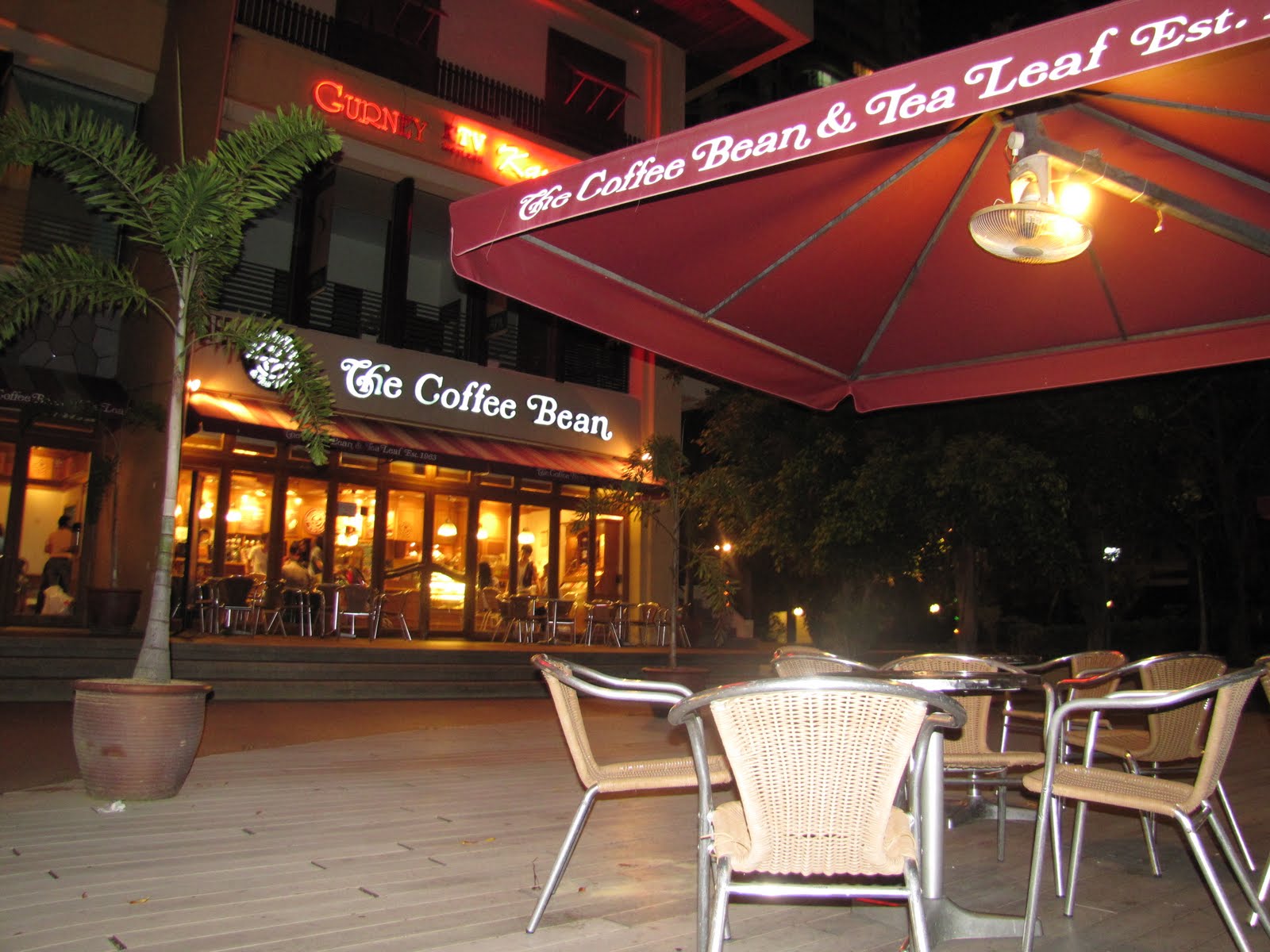 Discovering Penang Coffee Bean & Tea Leaf Gurney Hotel, Penang