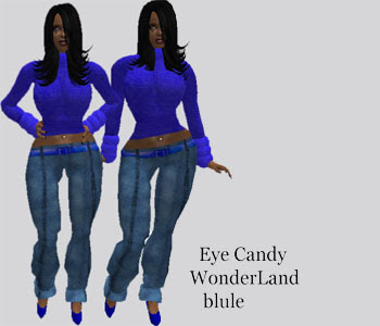 Eye Candy WinterLand Blue Comes in 4 color