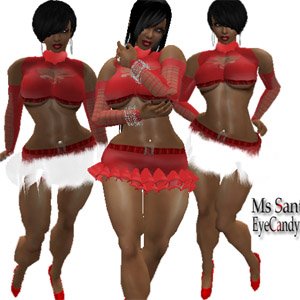 Eye Candy Ms Santa