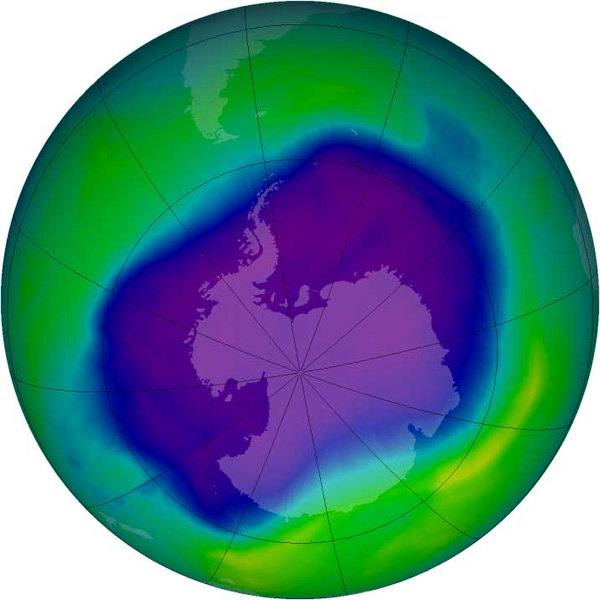 officially discovered the now controversial hole in Earth's ozone layer. officially discovered the now controversial hole in Earth's ozone layer.
