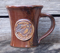 Webb Pottery Stoneware Coffee Mug for The Coffee Loft, Anne Webb 2006