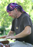 Rusty Wiltjer live performance.. in his bandana