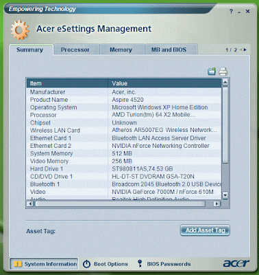 Acer Empowering Technology