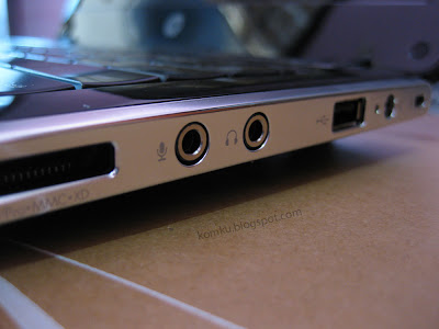 headset, mic, card reader and usb ports