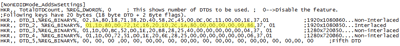 DTD numbers in VGA driver DTD numbers in VGA driver