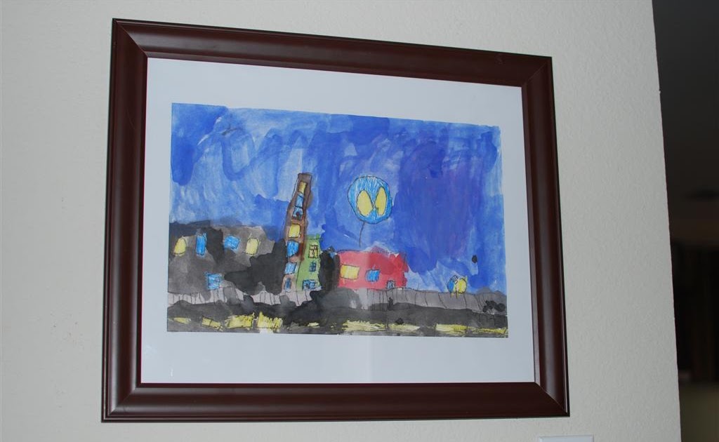 craftyc0rn3r Displaying and Storing your Child's Artwork