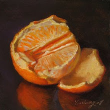 Impressionist Orange by Ange Wang