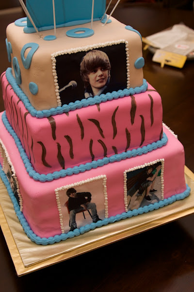 yummy justin bieber birthday cake