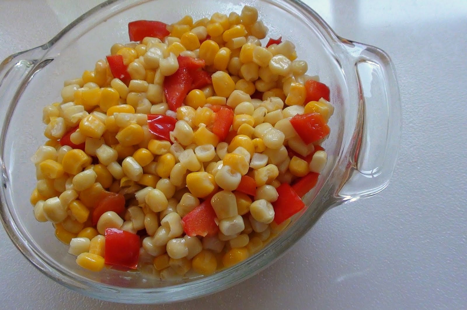zsuzsa is in the kitchen RED PEPPER CORN