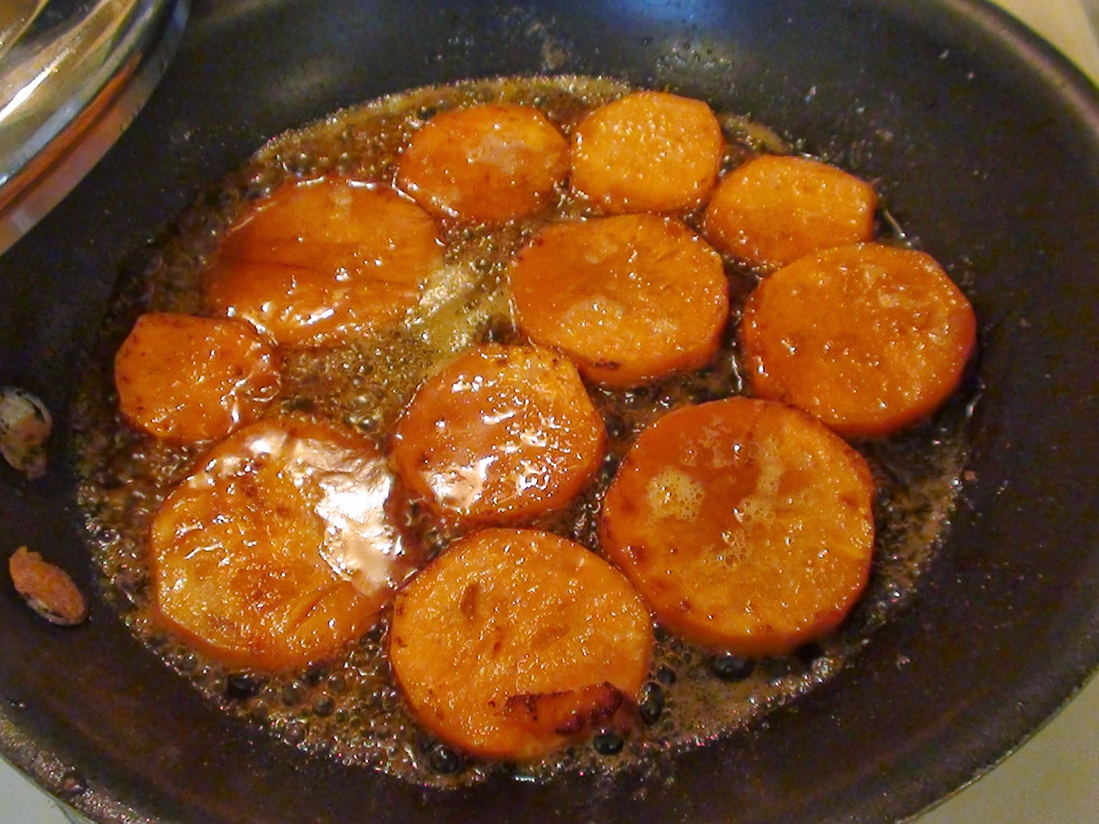 zsuzsa is in the kitchen CANDIED YAMS