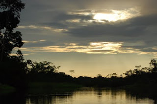 Sunset on Challuacocha