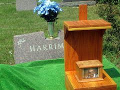 The grave site of Grandpa  H J Harriman