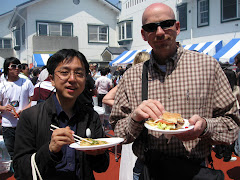 Shoehi and CJ at Food Fair