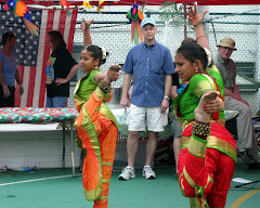Indian dancers  at Int'l food fair