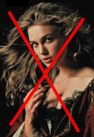 Keira Knightley as Elizabeth Swann