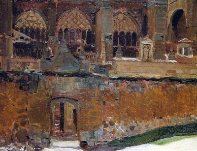 Catedral de Avila Joaquín Sorolla