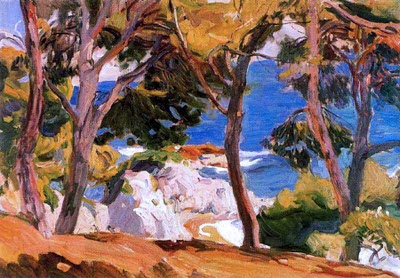 Costa de Santa Cristina, Lloret de Mar Joaquín Sorolla