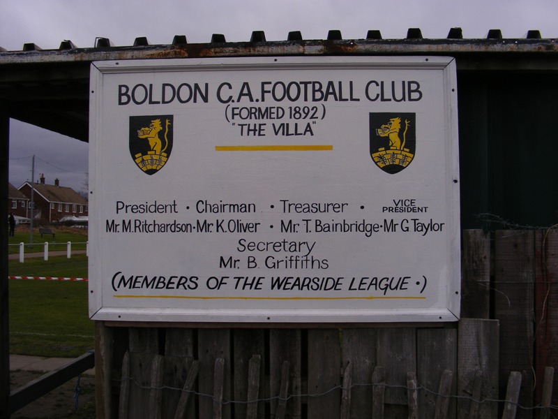 The Accidental Groundhopper Ground 152 Boldon Colliery Welfare