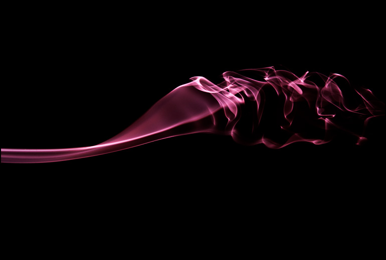 Beautiful Coloured Smoke