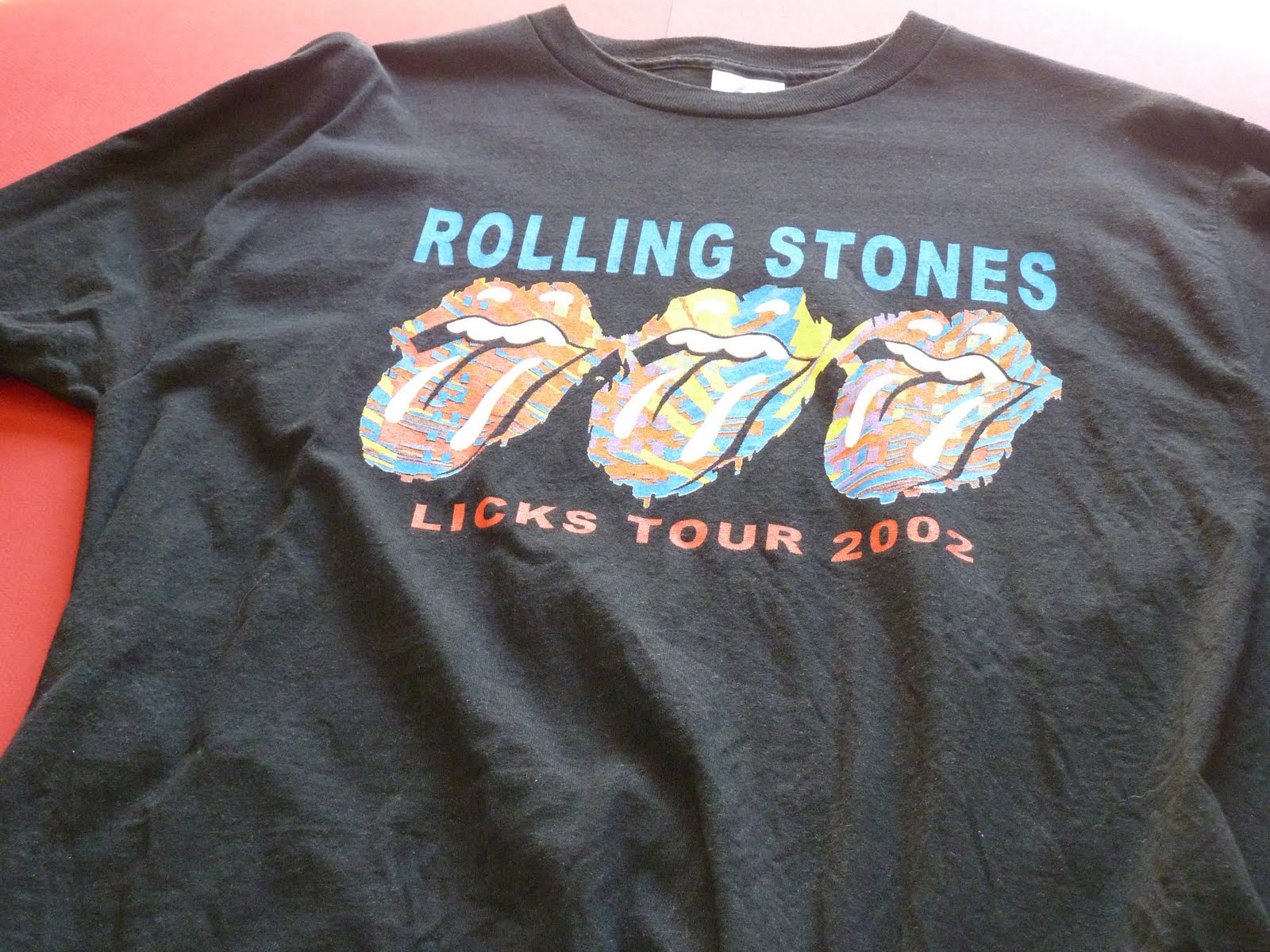 rolling stones concert t shirts