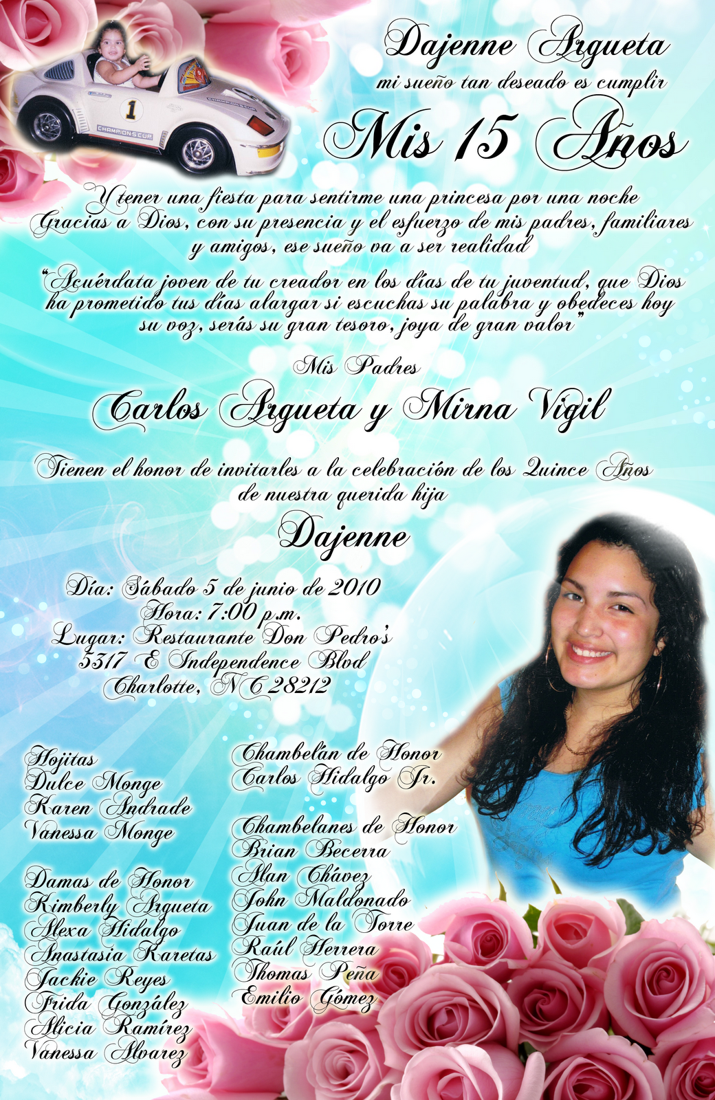 INVITACION 15 ANO invitacion 15 ano: