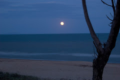 Moon Rising over Lamberts Beach