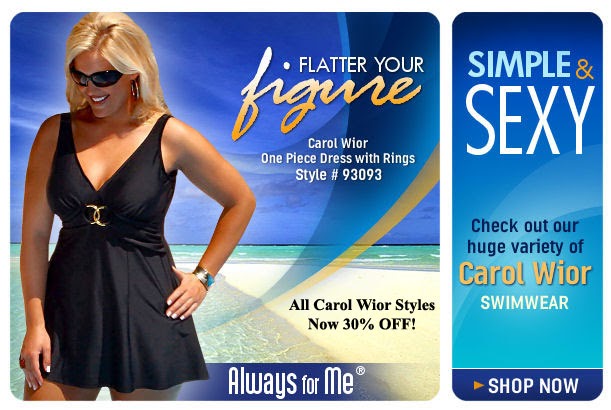carol wior swimsuits plus size
