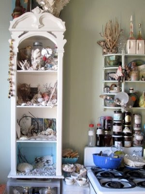 kitchen with shells