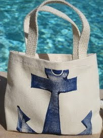 tote with anchor