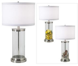 Fillable Glass Lamps