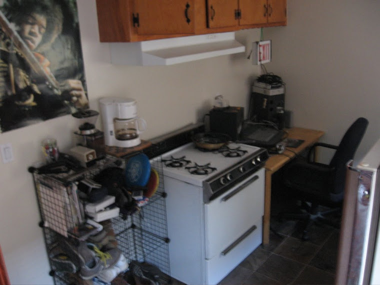 Kitchen W/ new shelf