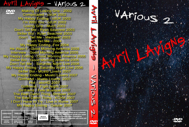 Avril Lavigne - Various 2