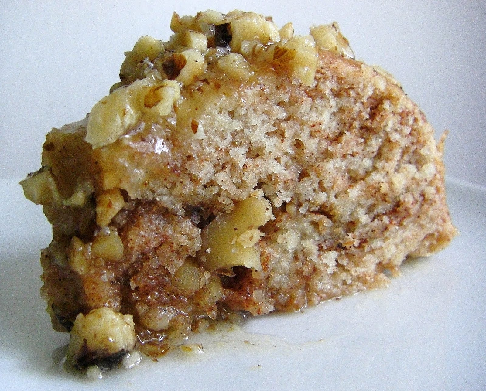 Cinnamon Donut Cake with Walnuts Opera Singer in the Kitchen