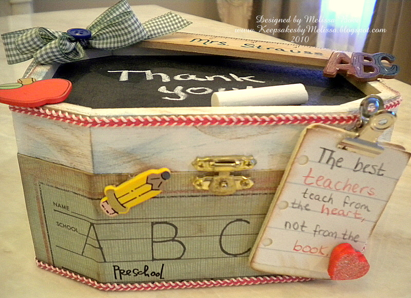 Creating from the Heart ♥ A {Vintage} Teacher's Treasure Box ♥