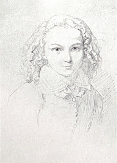 Felix Mendelssohn im Alter von 12 Jahren, Zeichnung von Wilhelm Hensel 1821